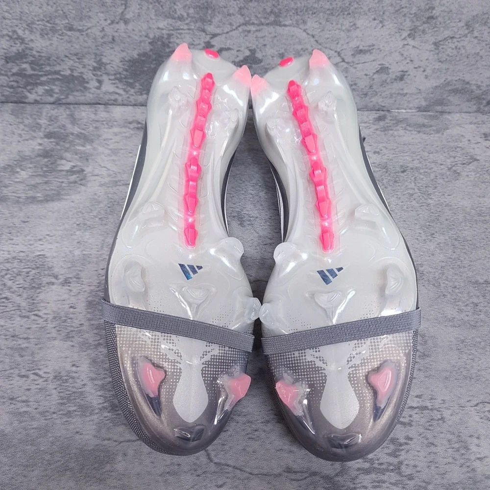 ADIDAS Predator Pro Tongue FG Football Soccer Cleats Mens 11 Womens 12 Grey